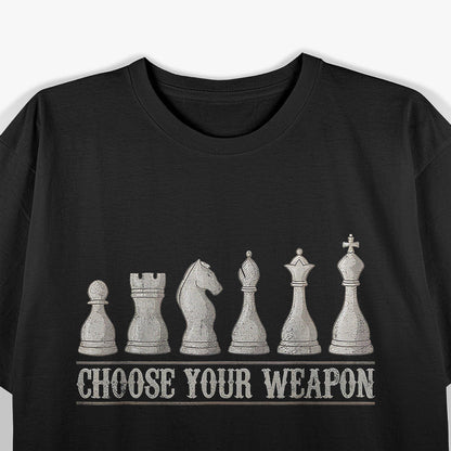 Funny Chess Lover – Cool Player Strategy Graphic T-Shirt