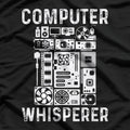 Funny Computer Whisperer, Geek Tech T-Shirt