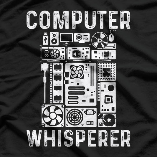 Funny Computer Whisperer, Geek Tech T-Shirt