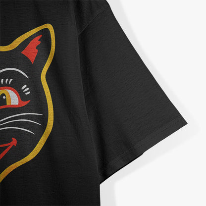Vintage Black Cat T-Shirt