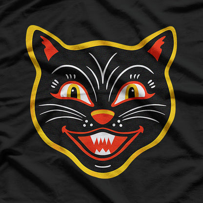 Vintage Black Cat T-Shirt