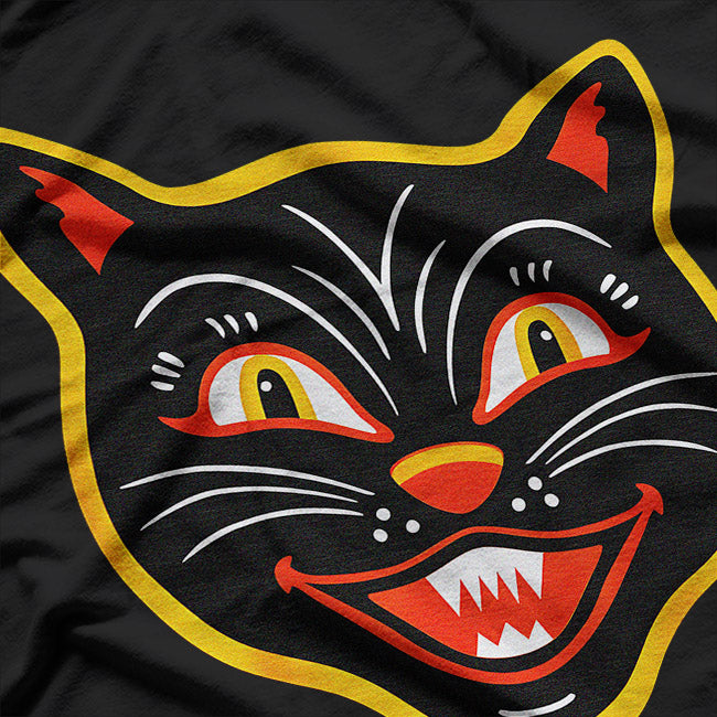 Vintage Black Cat T-Shirt