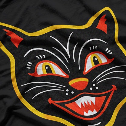 Vintage Black Cat T-Shirt