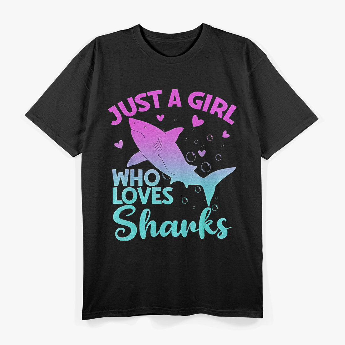 Adorable Ocean Fan – Shark Enthusiast Graphic T-Shirt