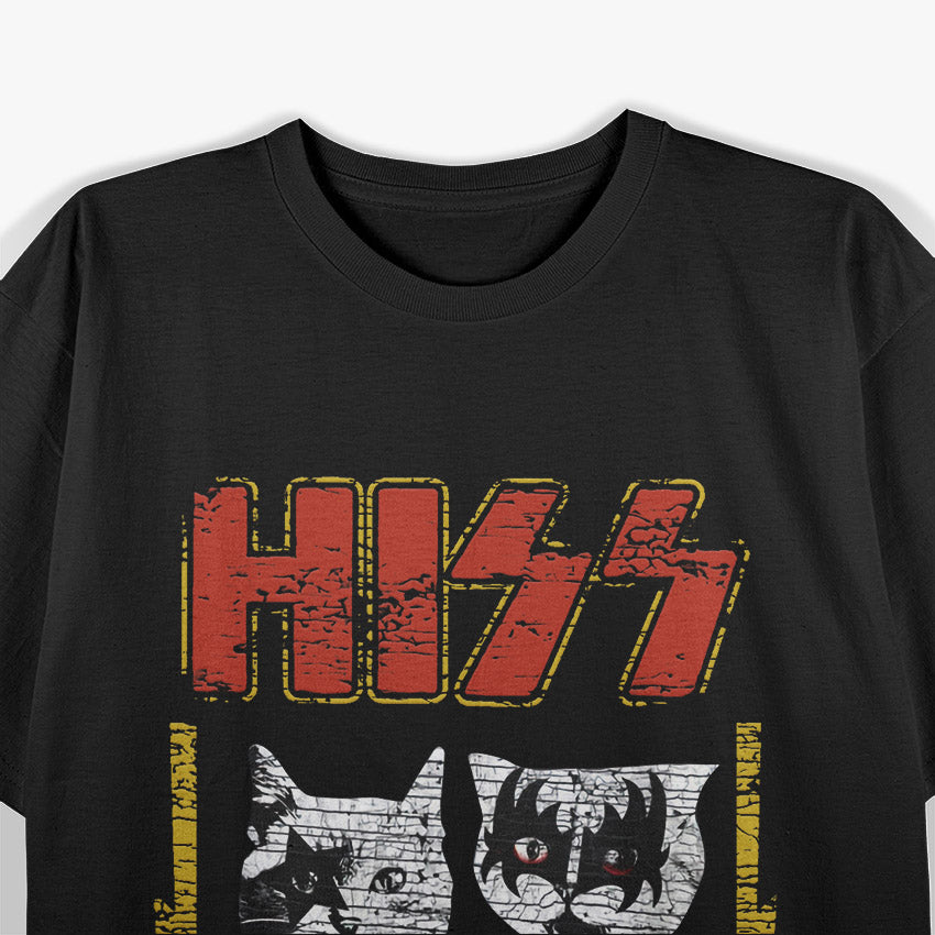 Hiss - Rockin' Cats T-Shirt