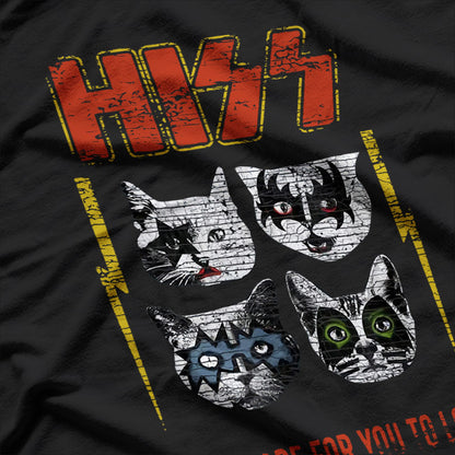 Hiss - Rockin' Cats T-Shirt