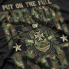 Full Armor of God Christian Faith Graphic T-Shirt