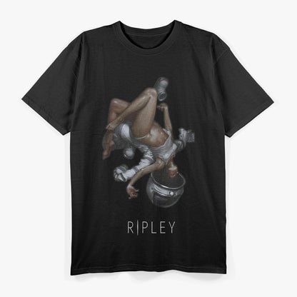 Retro Alien Sci-Fi Horror Inspired Vintage Graphic Movie T-Shirt