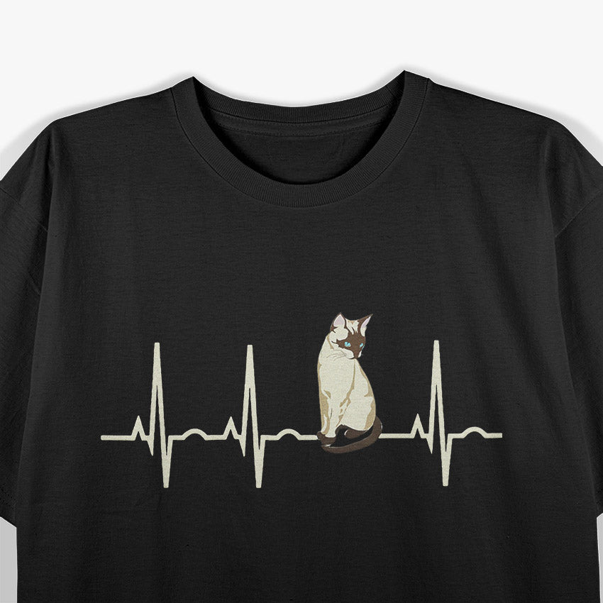 Cute Siamese Cat Lover T-Shirt