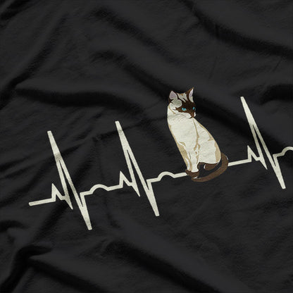 Cute Siamese Cat Lover T-Shirt