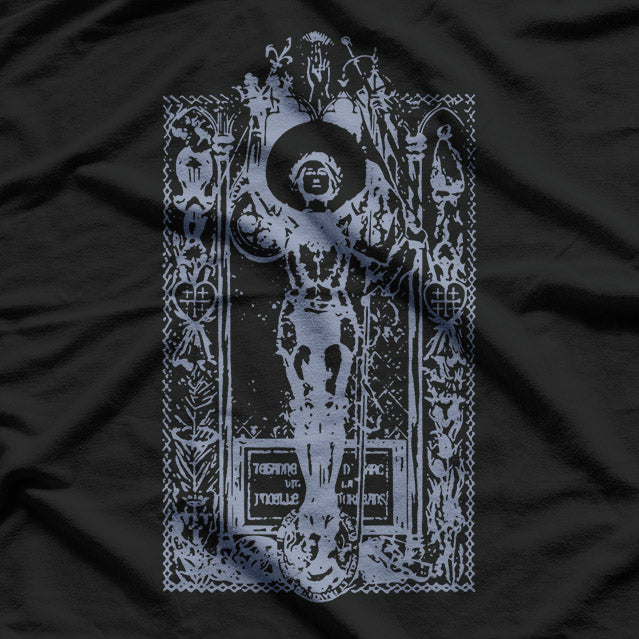 St Joan of Arc Distressed Vintage Saint Catholics T-Shirt