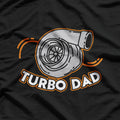 Turbo Dad Racing Car Enthusiast Vintage Retro Style T-Shirt