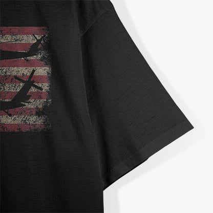 UH-60 Black Hawk Military Helicopter Pilot Veteran T-Shirt