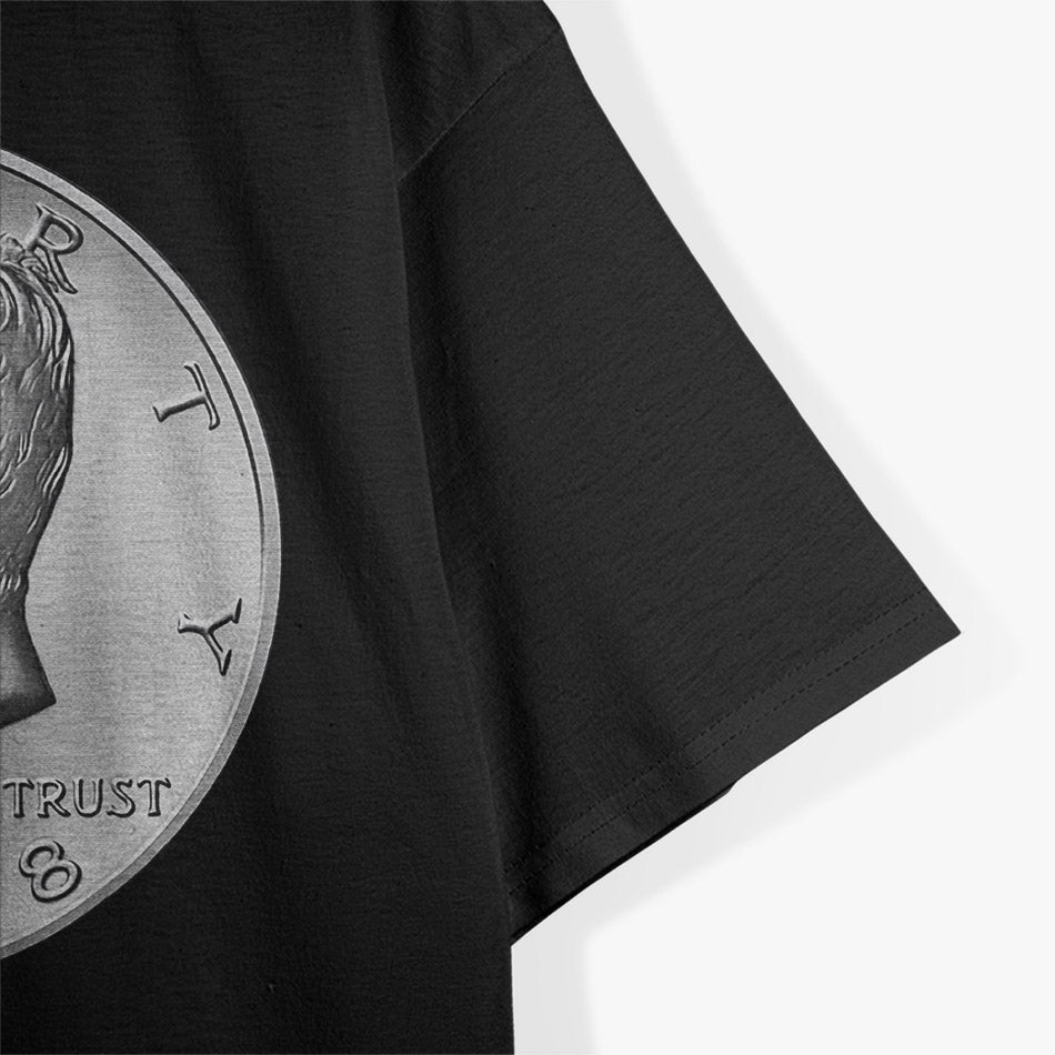 USA JFK Half Dollar Coin – Vintage Kennedy Tribute Love T-Shirt