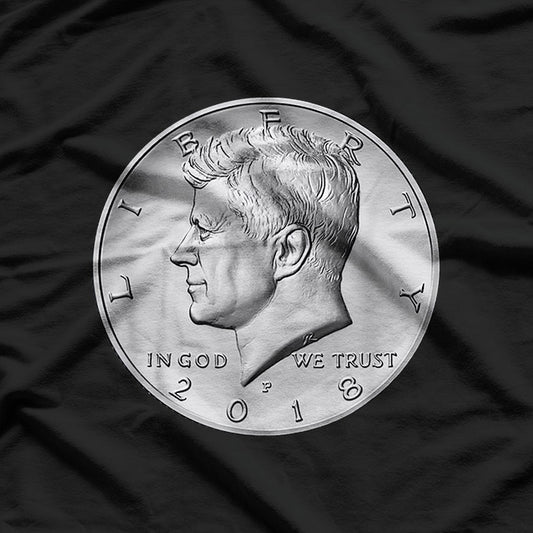USA JFK Half Dollar Coin – Vintage Kennedy Tribute Love T-Shirt