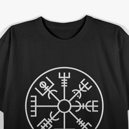 Vegvisir Viking Compass Icelandic Nordic Norse Viking Symbol T-Shirt