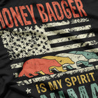Honey Badger Is My Spirit Animal T-Shirt