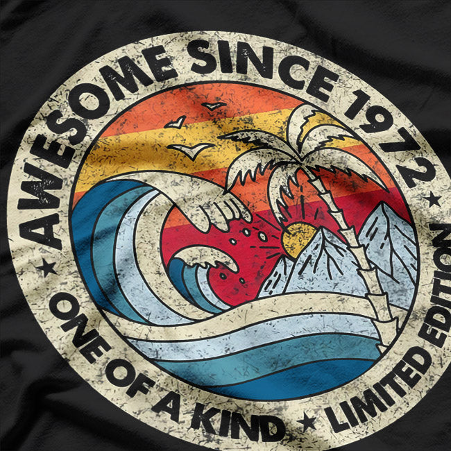 Awesome Since 1972: Timeless Style T-Shirt