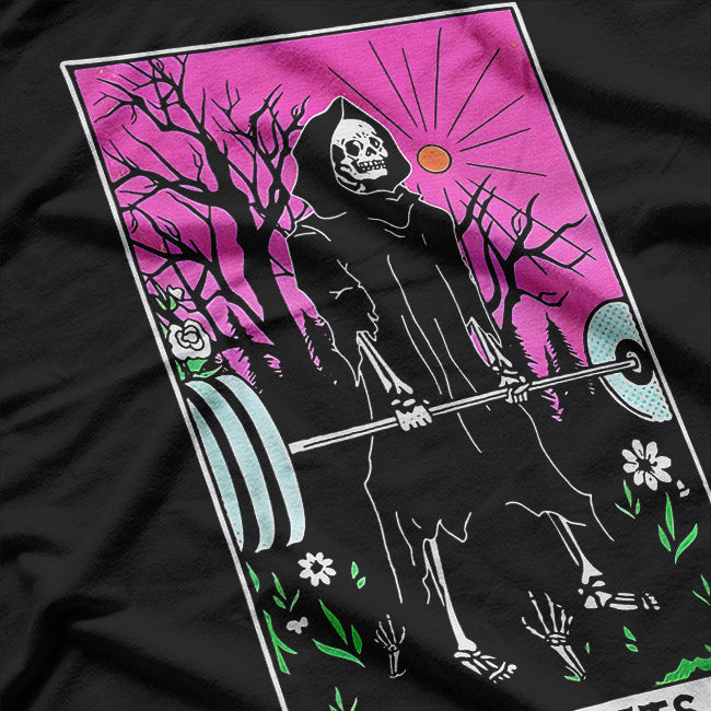 Tarot Card Gym: Deadlifts and Occult Vibes T-Shirt