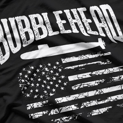 Bubblehead Submarine Veteran – Black & White Classic T-Shirt