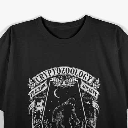 Cryptozoology Society – Bigfoot Mothman Loch Ness Research Love T-Shirt