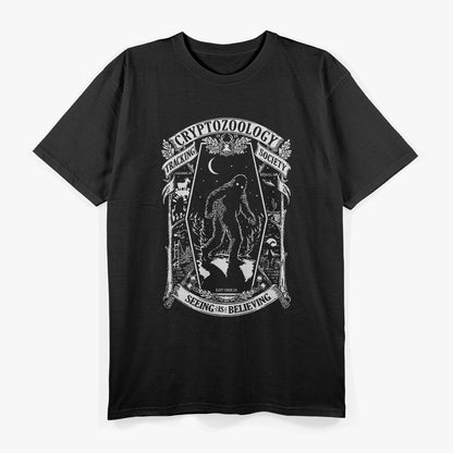 Cryptozoology Society – Bigfoot Mothman Loch Ness Research Love T-Shirt