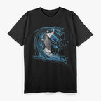 Surfing Jesus – Funny Christian Beach Humor T-Shirt