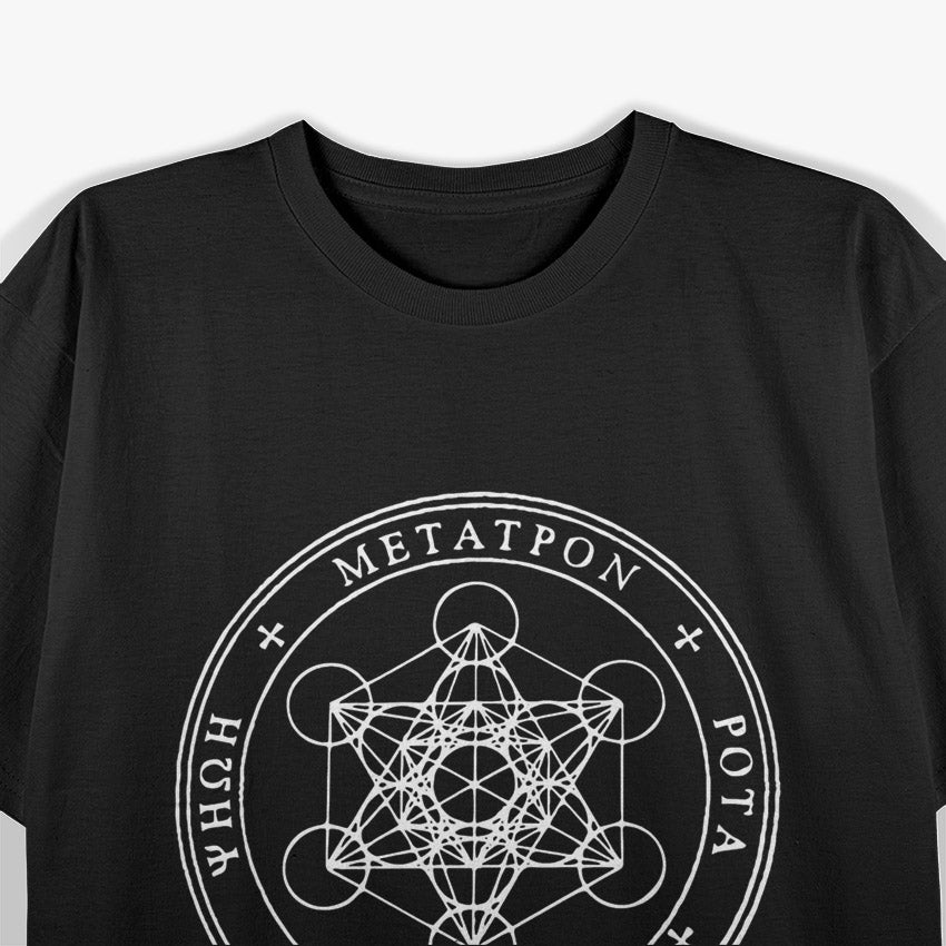 Holy Seal of Archangel Metatron aka Enoch Sigil Sacred Geometry T-Shirt