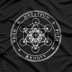 Holy Seal of Archangel Metatron aka Enoch Sigil Sacred Geometry T-Shirt