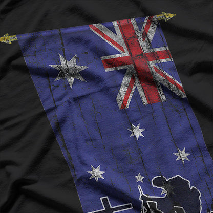 Lest We Forget ANZAC Day – Australian Remembrance Graphic T-Shirt