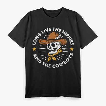 Long Live The Hippies And The Cowboys T-Shirt