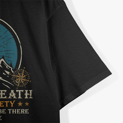 Out of Breath Hiking Society Funny T-Shirt