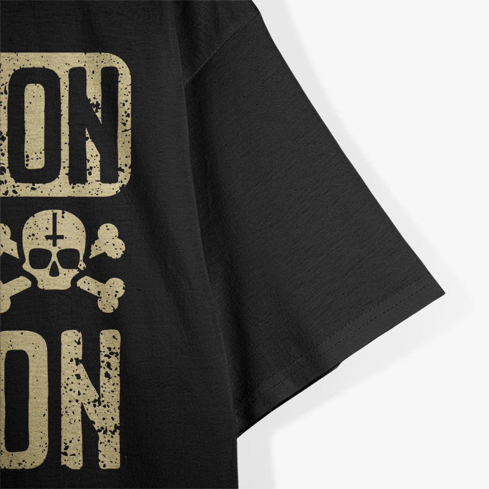 Religion Is Poison Bold Statement Atheist T-Shirt