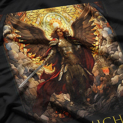 Saint Michael the Archangel Protector Spiritual Religious Graphic T-Shirt