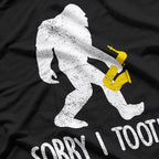 Sorry I Tooted: Bigfoot’s Guilty Secret T-Shirt