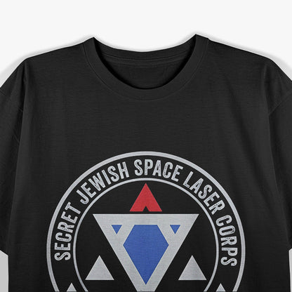Secret Space Laser Corps – Mazel Tov Funny Parody Graphic T-Shirt