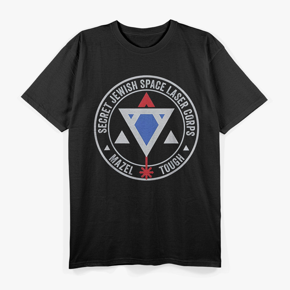 Secret Space Laser Corps – Mazel Tov Funny Parody Graphic T-Shirt