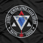 Secret Space Laser Corps – Mazel Tov Funny Parody Graphic T-Shirt