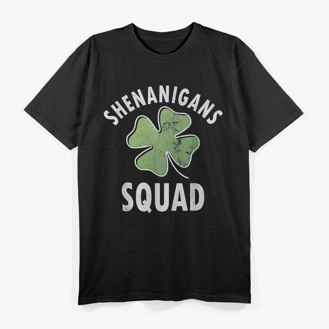 Shenanigans Squad Irish Shamrock Retro Funny St Patrick's T-Shirt