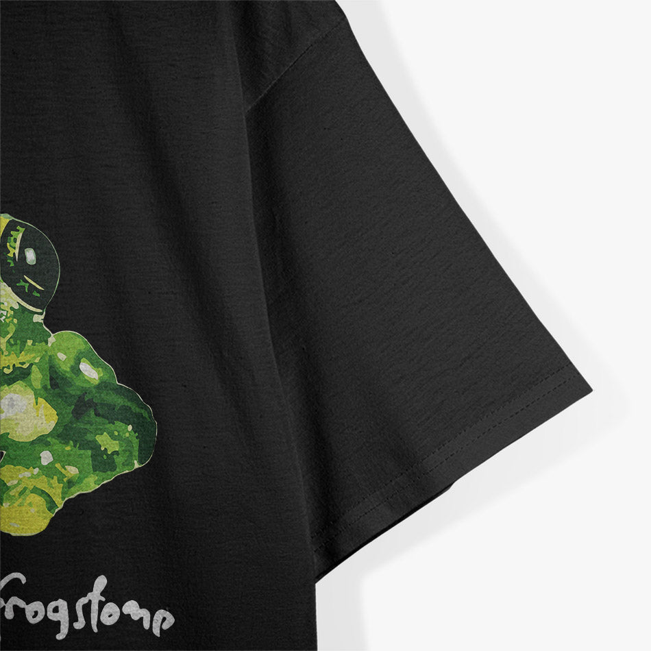 Cool Frog Stomp Vintage Style T-Shirt