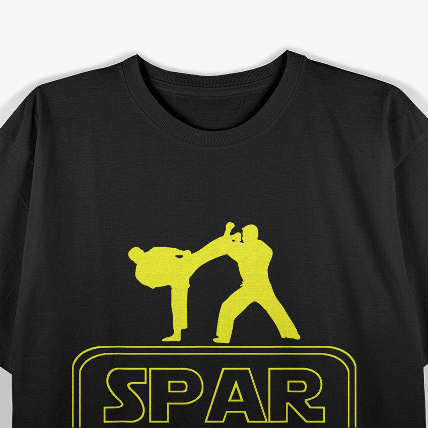 Spar Wars Karate Kung Fu Martial Arts T-Shirt