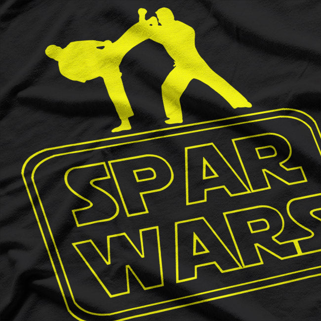 Spar Wars Karate Kung Fu Martial Arts T-Shirt