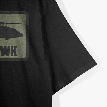 UH-60 Black Hawk Patch Retro Helicopter Military Gift T-Shirt
