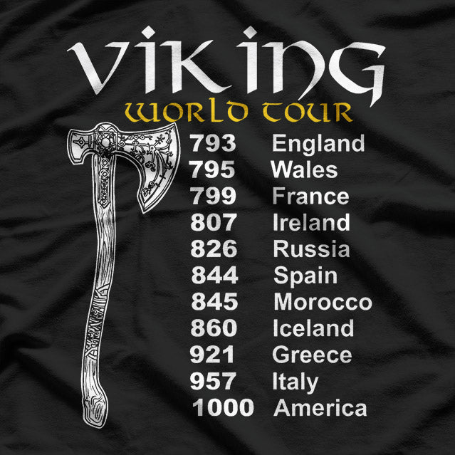 Viking Conquest Tour – Norse Legends Love T-Shirt