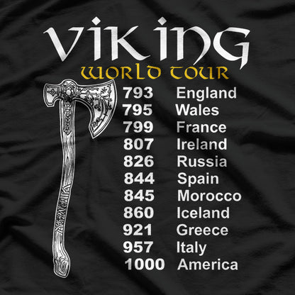 Viking Conquest Tour – Norse Legends Love T-Shirt