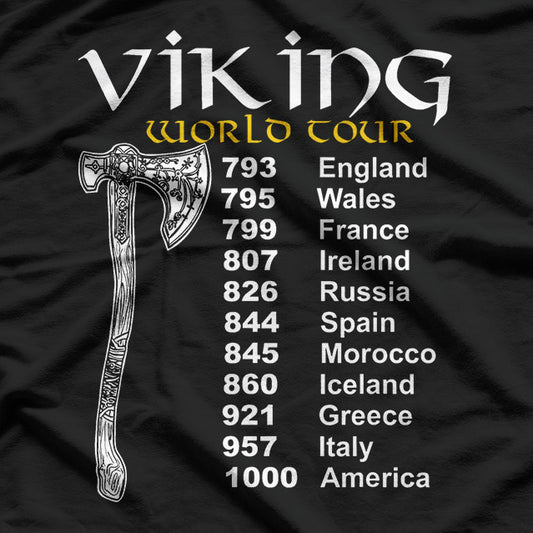 Viking Conquest Tour – Norse Legends Love T-Shirt