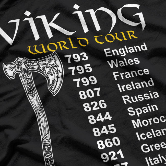 Viking Conquest Tour – Norse Legends Love T-Shirt