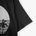 Vintage Birds Sunset Beach Palm Trees Aesthetic Summer T-Shirt