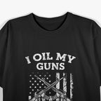 Vintage Gun Lover, I Oil My Guns With Liberal Tears T-Shirt