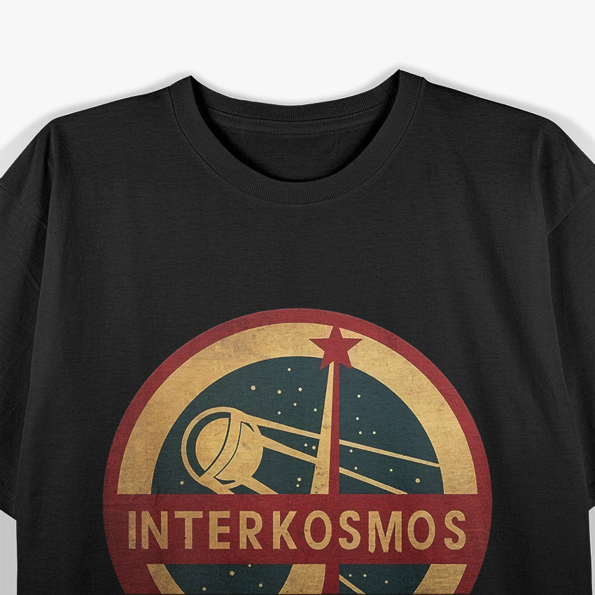 Retro Interkosmos – Space Program and Sputnik Tribute Love T-Shirt